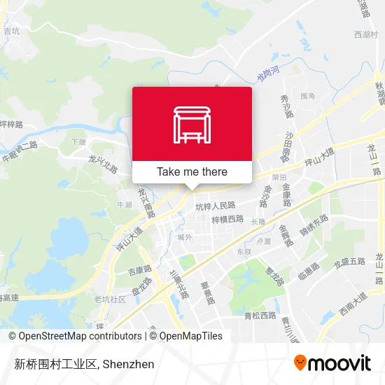 新桥围村工业区 map