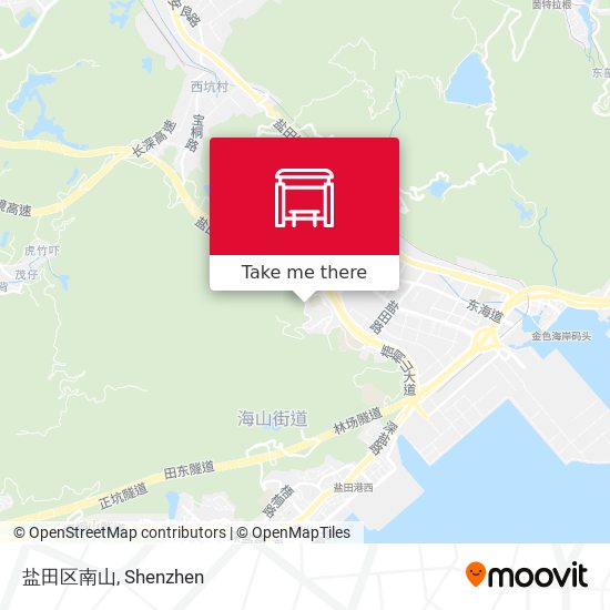 盐田区南山 map