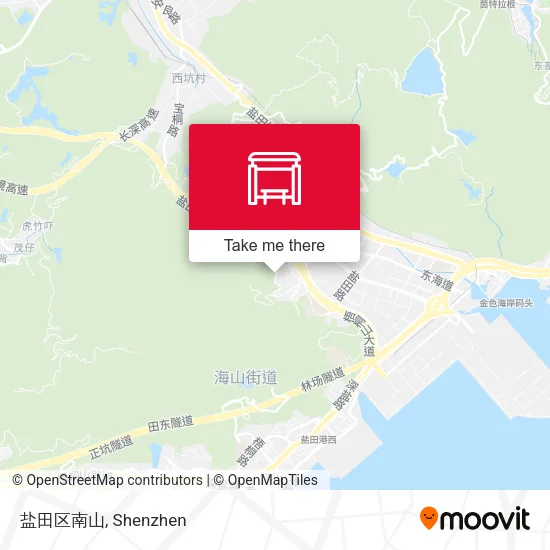 盐田区南山 map