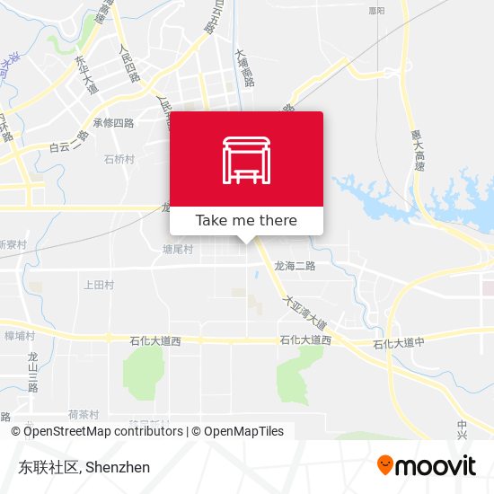东联社区 map