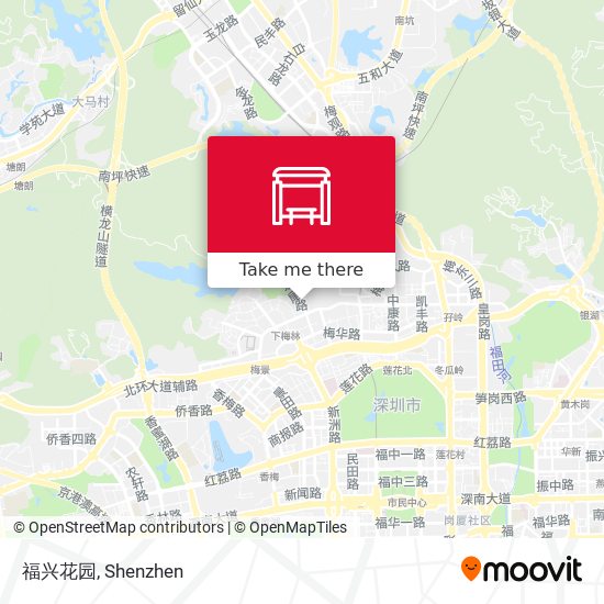 福兴花园 map