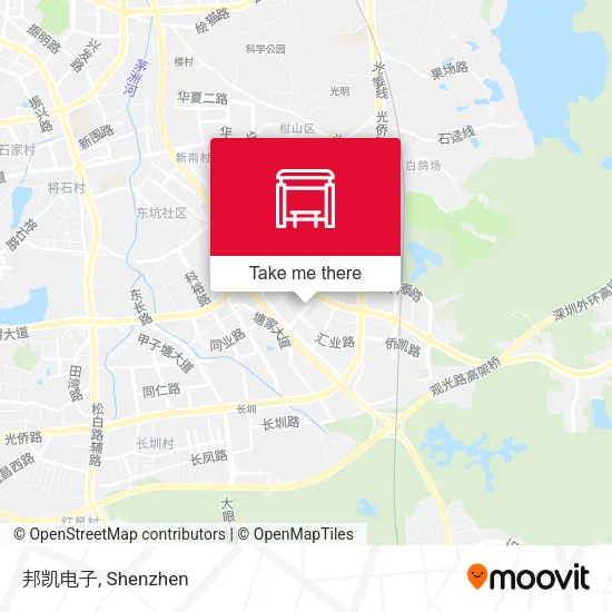 邦凯电子 map