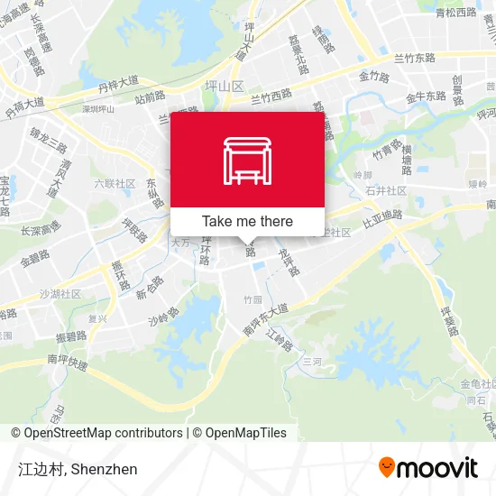 江边村 map