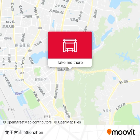 龙王古庙 map