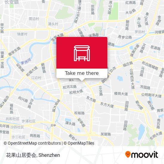 花果山居委会 map