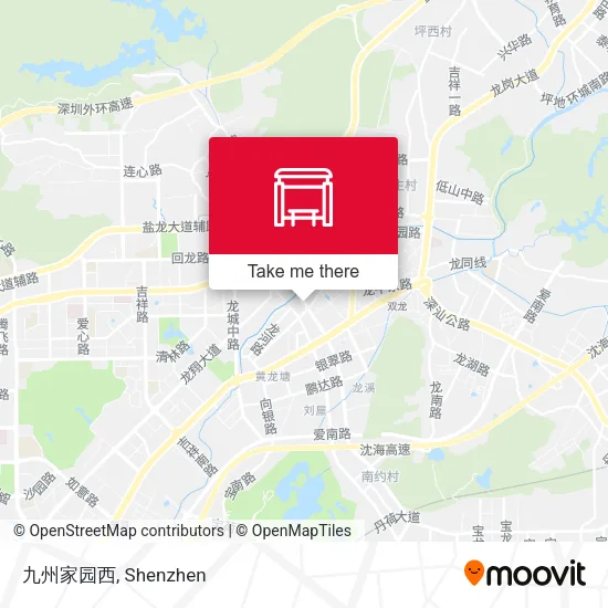 九州家园西 map