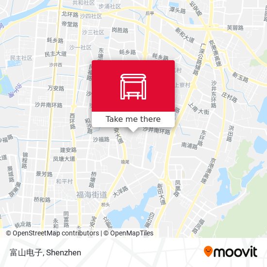 富山电子 map
