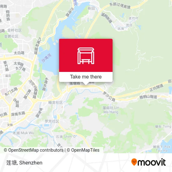 莲塘 map