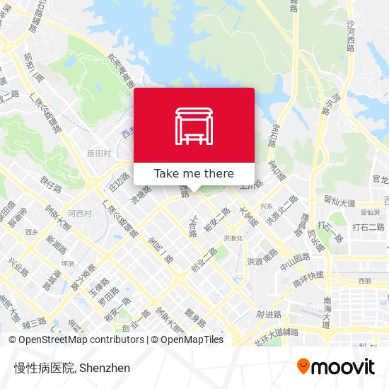 慢性病医院 map