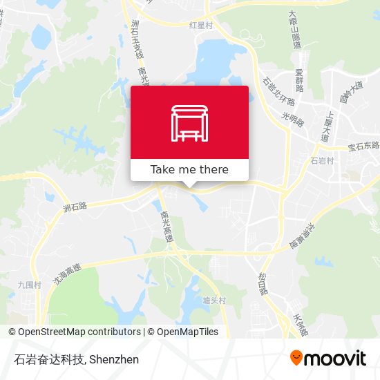 石岩奋达科技 map
