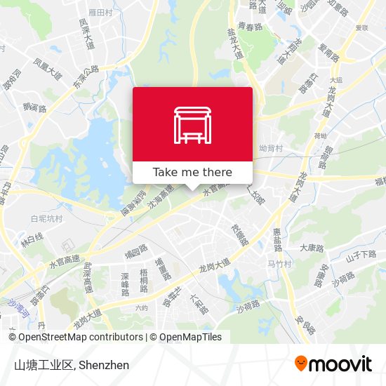 山塘工业区 map