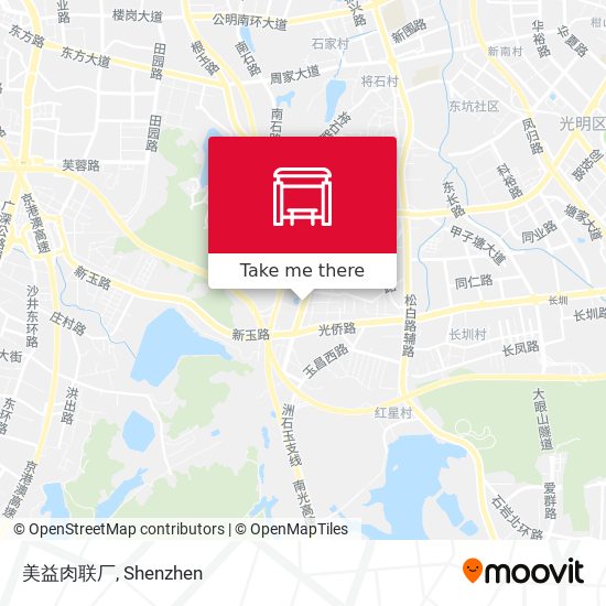 美益肉联厂 map