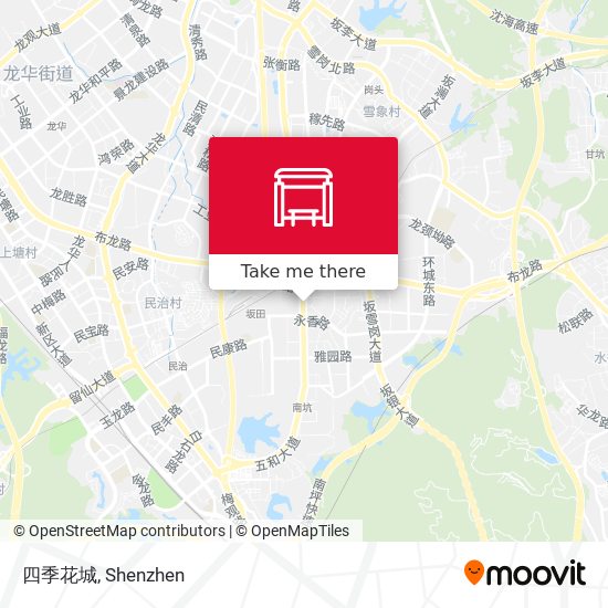 四季花城 map