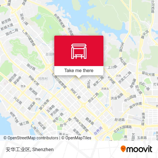安华工业区 map
