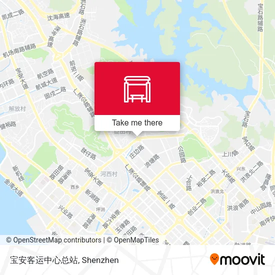 宝安客运中心总站 map