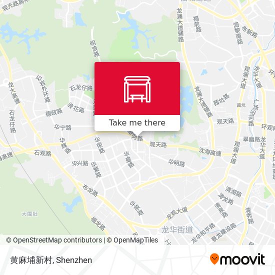 黄麻埔新村 map