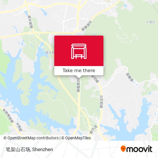 笔架山石场 map