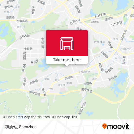 加油站 map