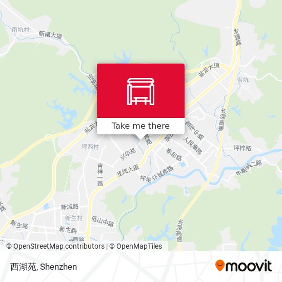西湖苑 map