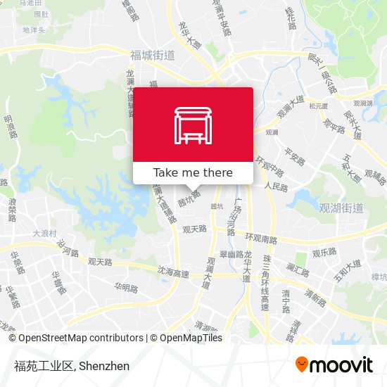 福苑工业区 map