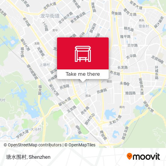 塘水围村 map