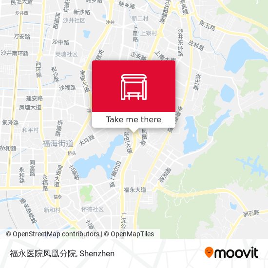 福永医院凤凰分院 map