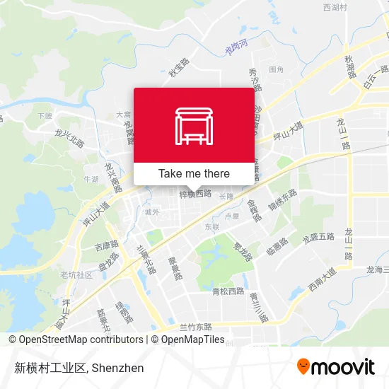 新横村工业区 map