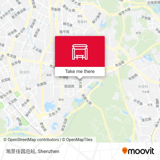旭景佳园总站 map