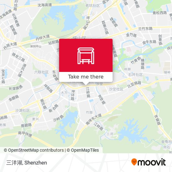 三洋湖 map