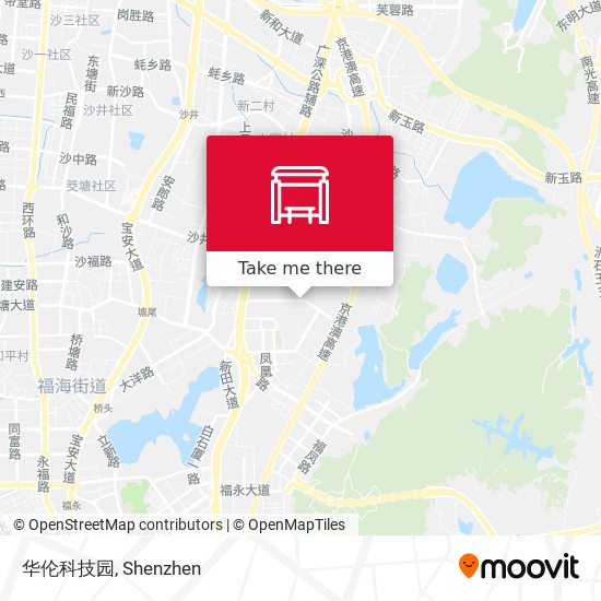 华伦科技园 map
