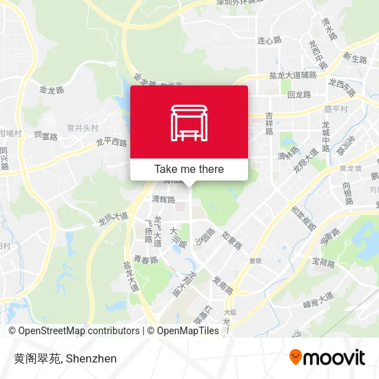 黄阁翠苑 map