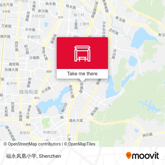 福永凤凰小学 map