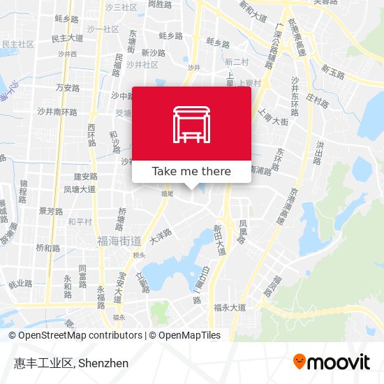 惠丰工业区 map
