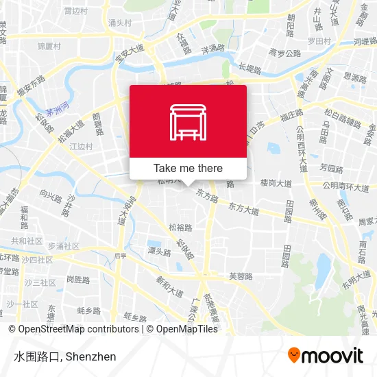 水围路口 map