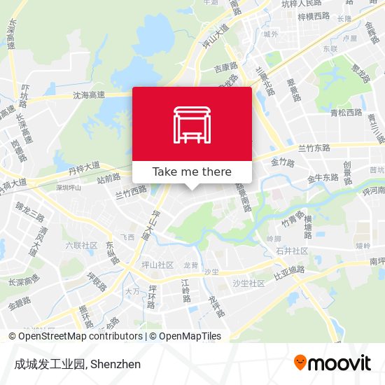 成城发工业园 map