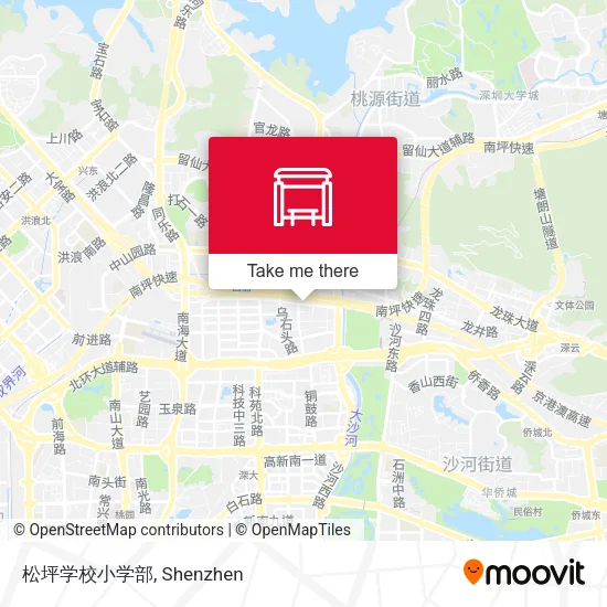 松坪学校小学部 map