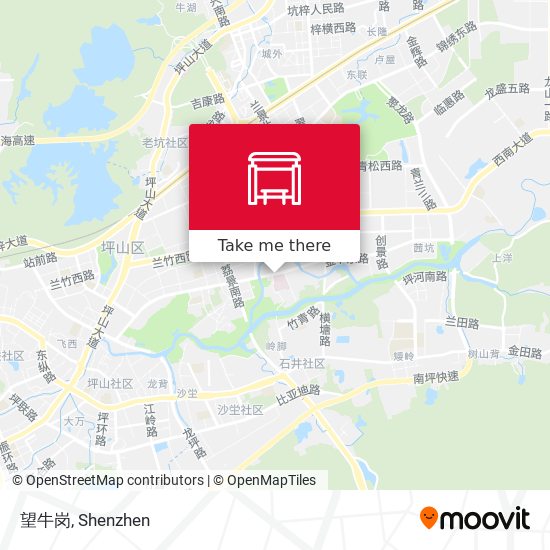 望牛岗 map