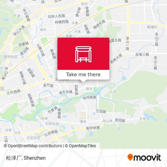 松泽厂 map