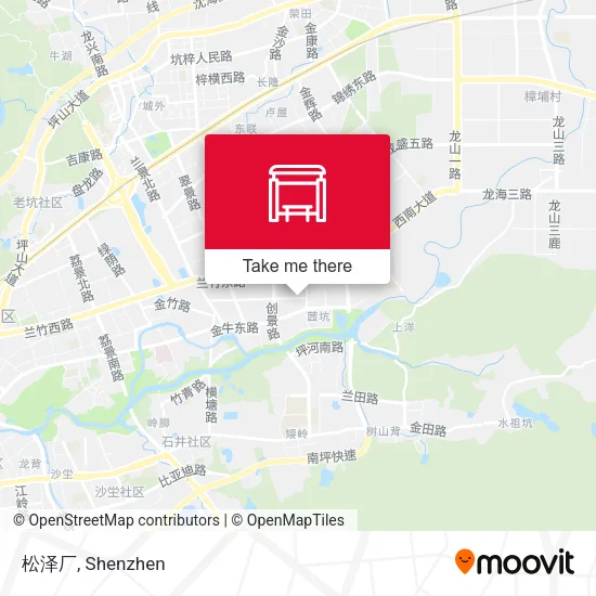 松泽厂 map