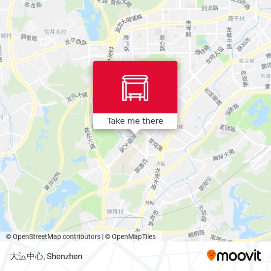 大运中心 map