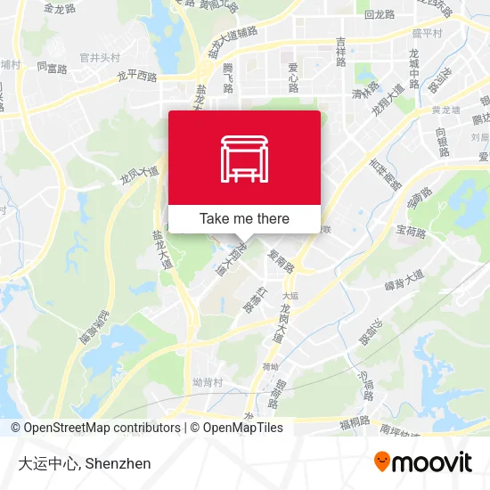 大运中心 map