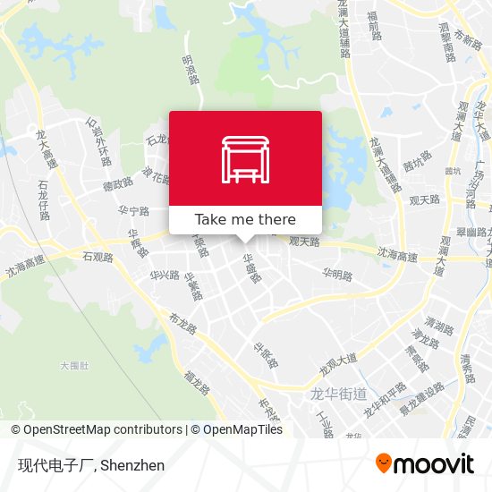 现代电子厂 map