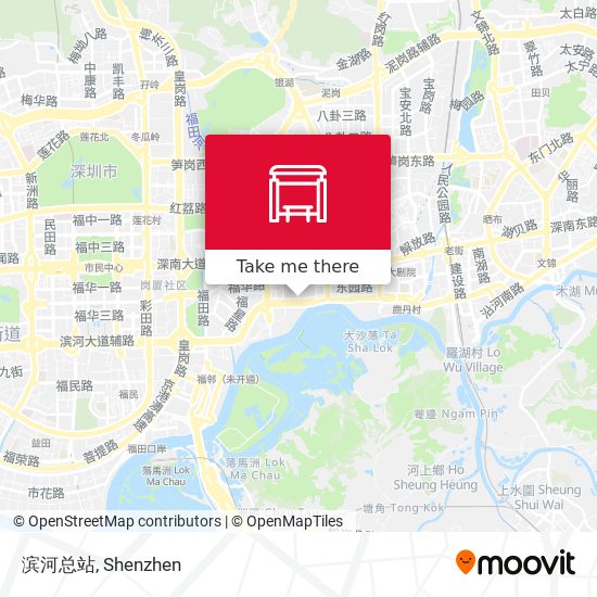 滨河总站 map