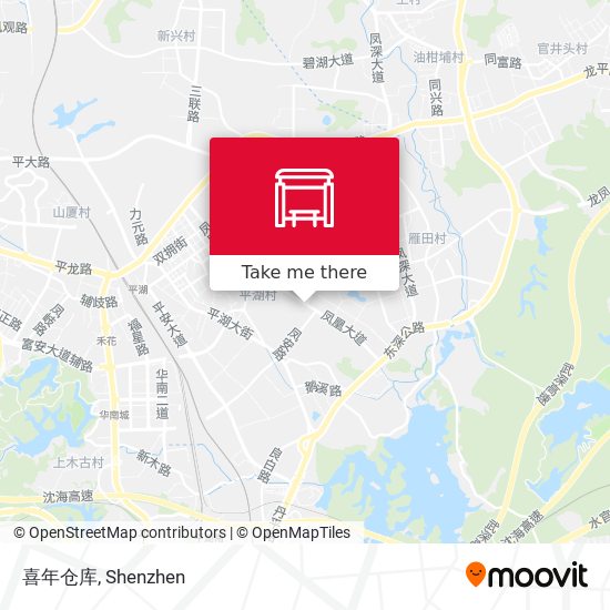 喜年仓库 map