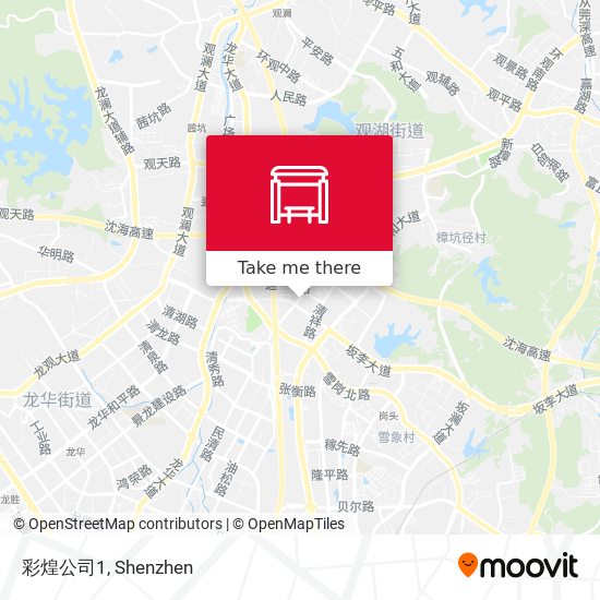 彩煌公司1 map