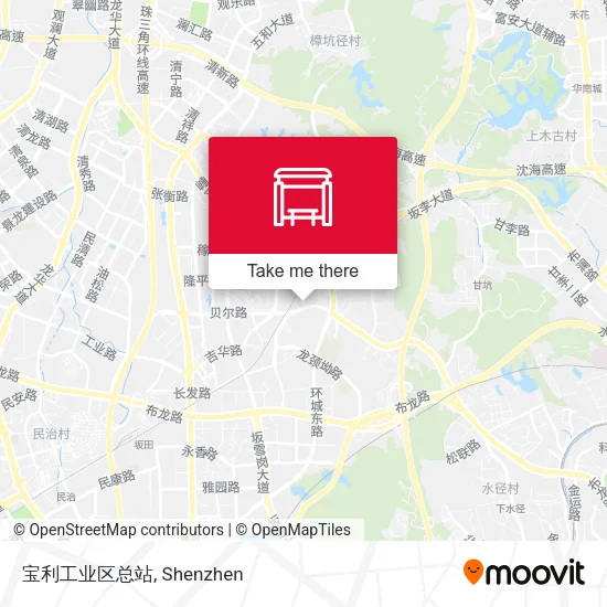 宝利工业区总站 map