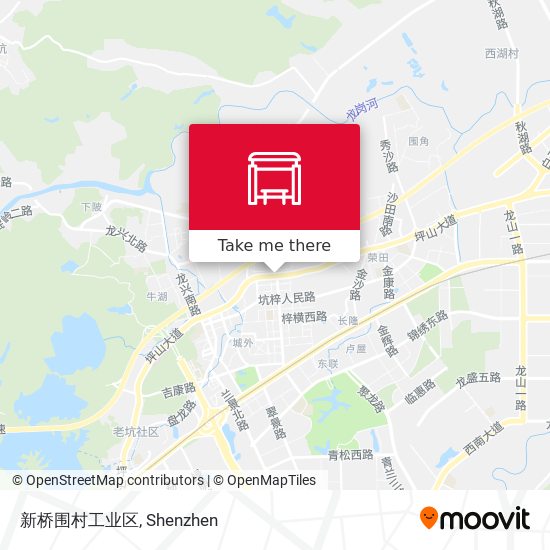 新桥围村工业区 map