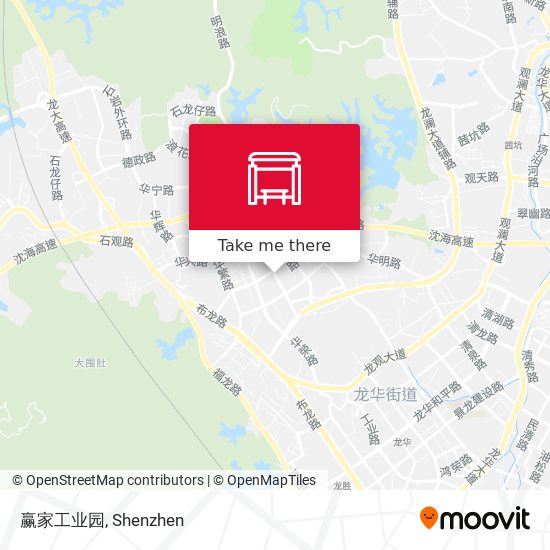 赢家工业园 map