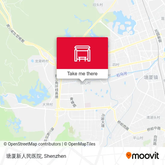 塘厦新人民医院 map