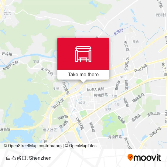 白石路口 map